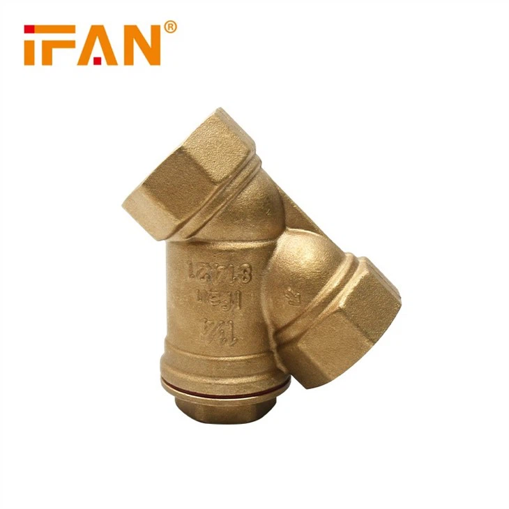 brass y strainer filter