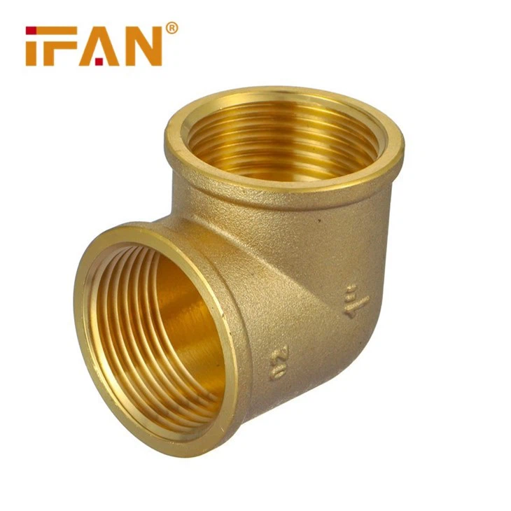 NPT Thread Brass Elbow