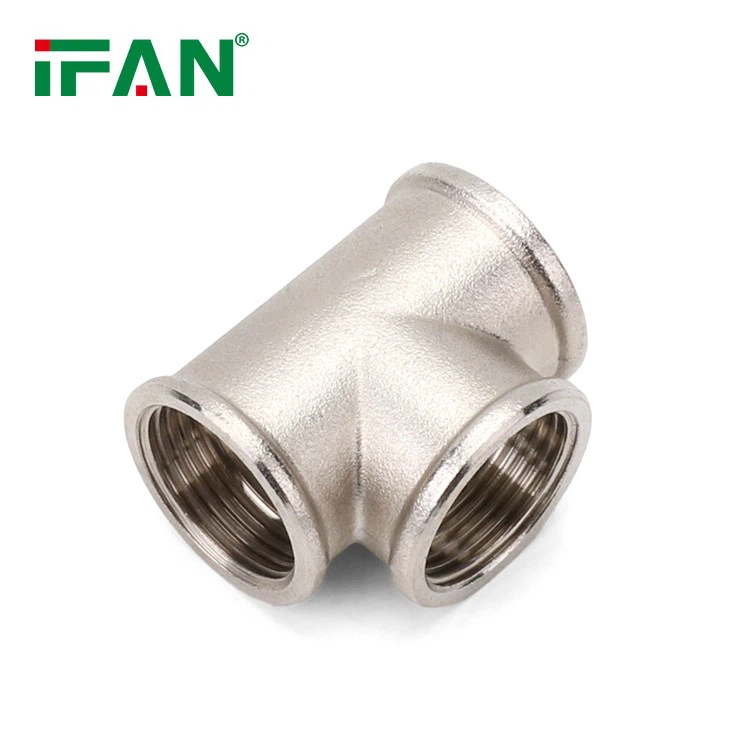 IFAN Silver Color Electroplating Brass Fittings
